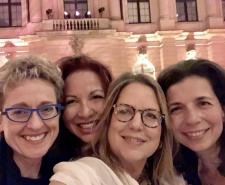 Donna Blankenbaker, Christine Chung, Nogah Shabshin and Jenny Bencardino