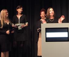 Suzanne Anderson, Miriam Bredella, Christine Chung (Founders Lecturers), Lynne Steinbach (Founder's medal recipient)