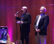 Donald Resnick and Mark Murphey (ISS Medal Recipient)