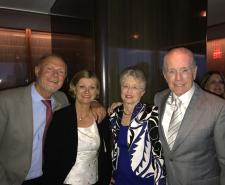 Klaus Bohndorf,  Susanne Bohndorf, Gail Genant, Harry Genant